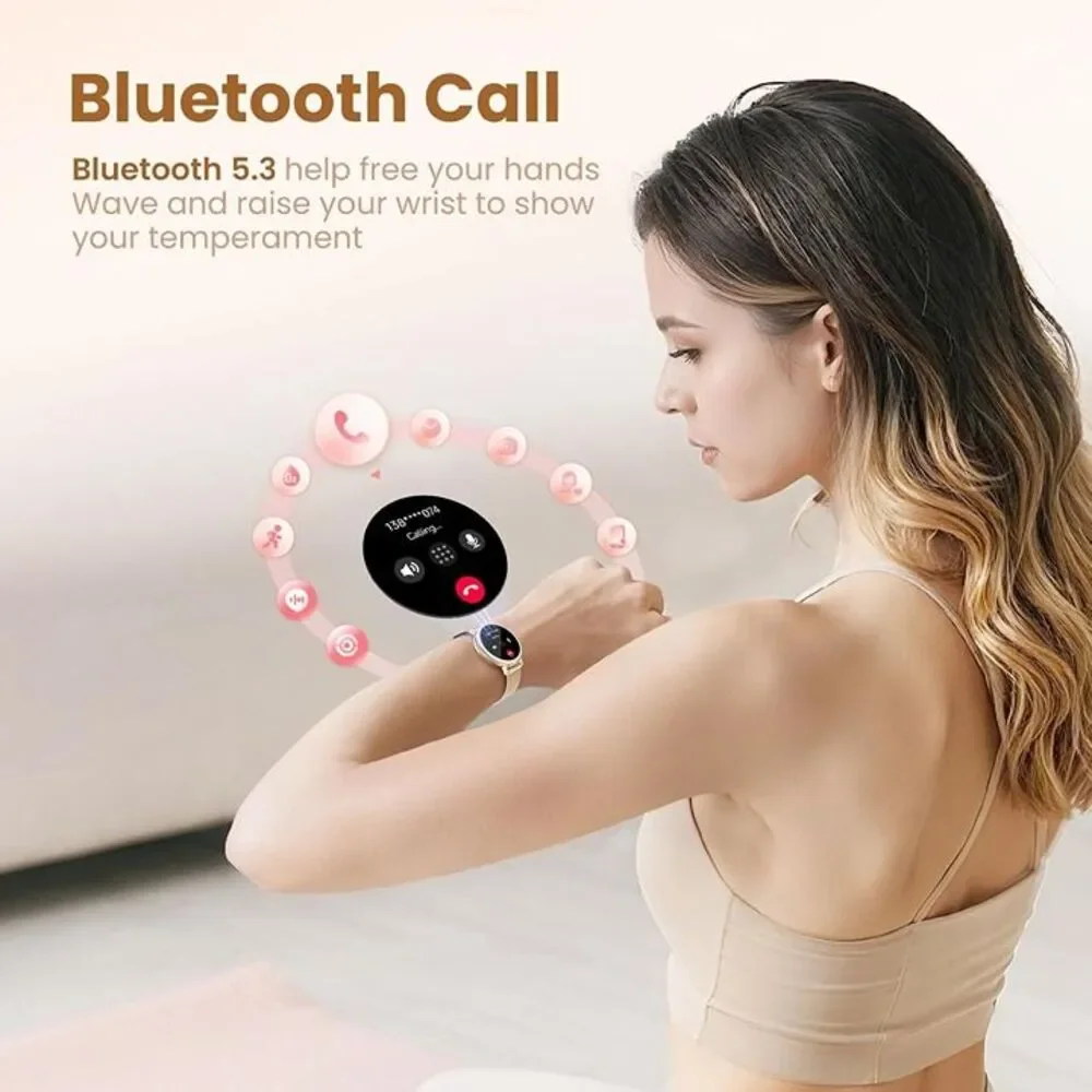 Smart Watches for Women Android/iphone, Fitness Tracker with Calls&Answer